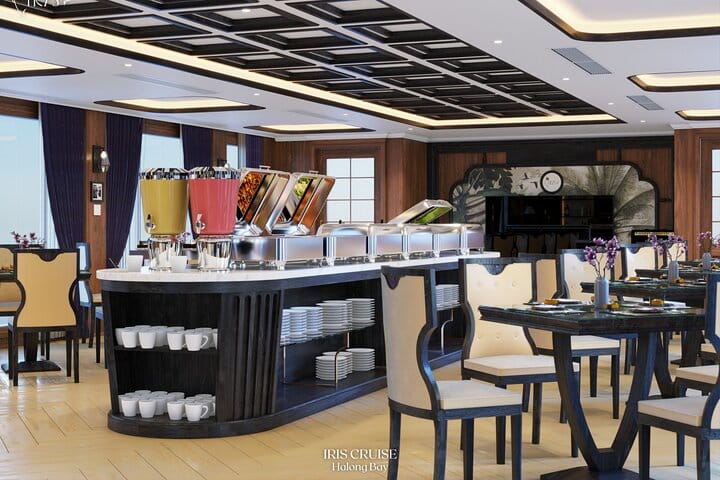 IRIS CRUISE - 5 Star Day Cruise - Halong Bay 1 Day - JACUZZI POOL