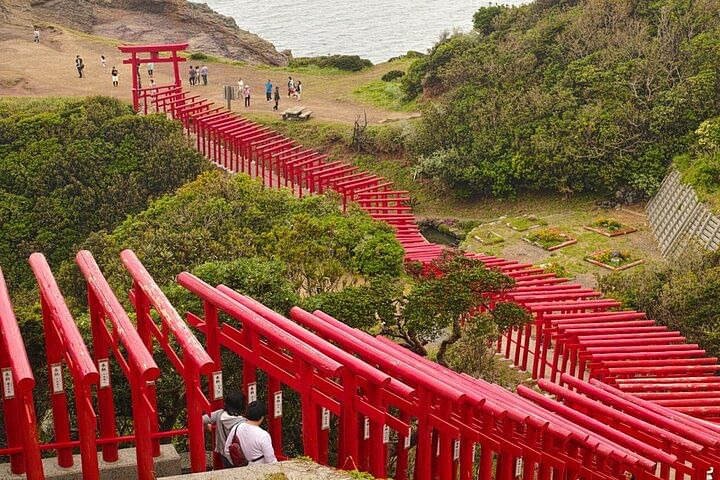 Motonosumi Inari Shrine & Tsunoshima Bridge Day Tour from Fukuoka