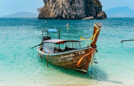 Krabi 4 Islands Tour by Longtail Boat