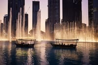 Private Half day Dubai City Tour with Dubai Mall shopping, Burj Khalifa 124/125th floor visit & Musical Fountain Show with Lake Ride 1