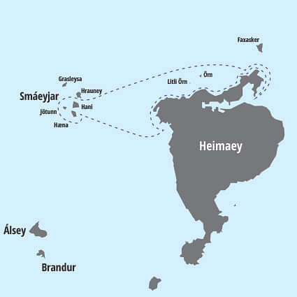 Small Islands Trip in Vestmannaeyjar