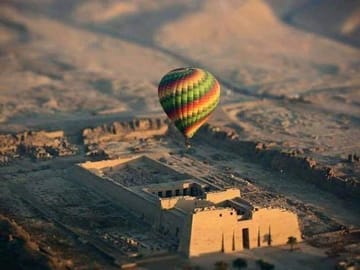Hot Air Balloon Ride Over Luxor's Ancient Landscapes