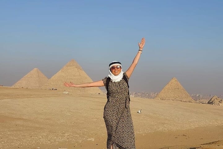 Hurghada to Cairo Private Tour Pyramids Grand Museum Camel Ride