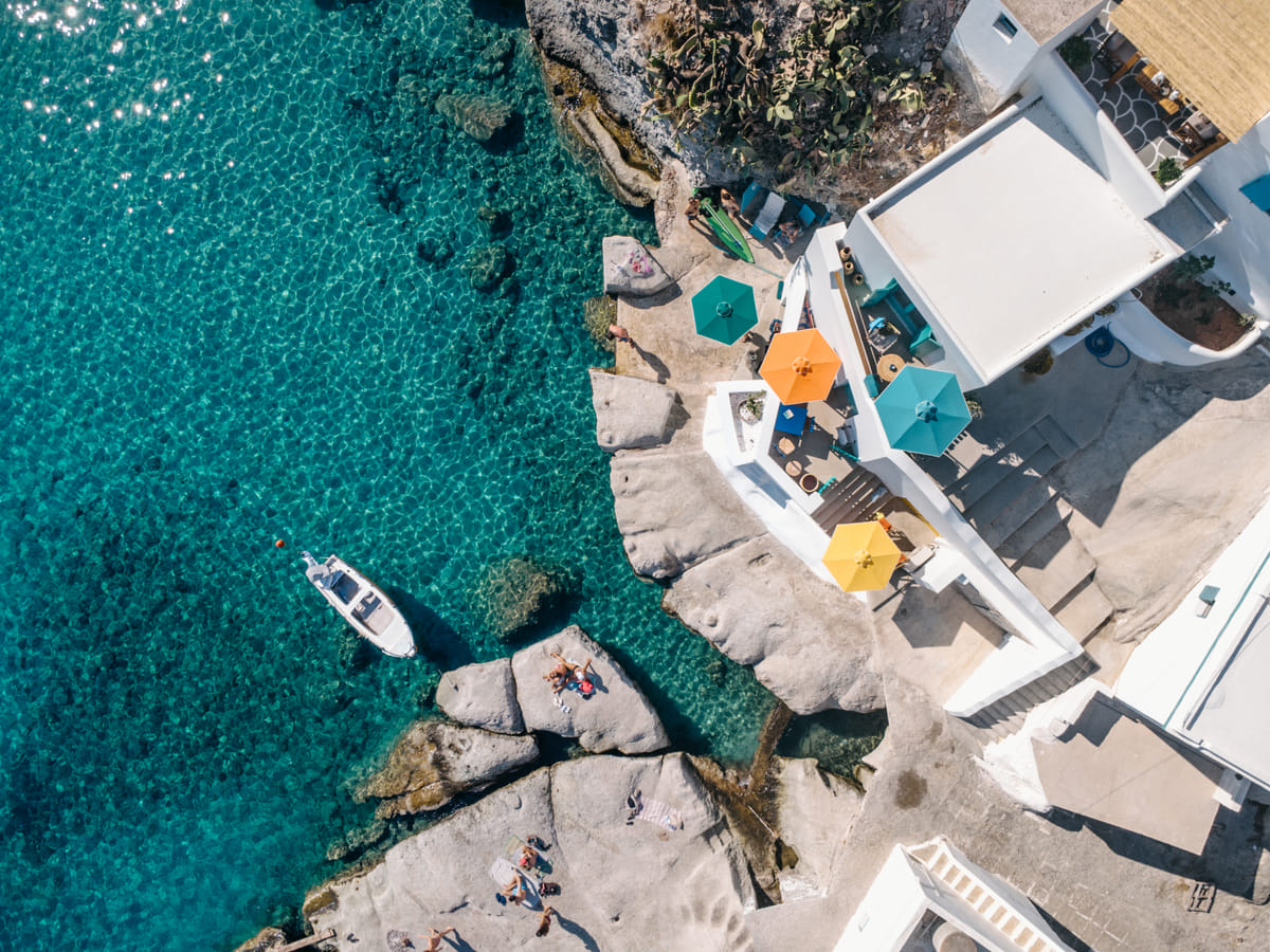 ❖ Milos: Half-Day Boat Tour—Kleftiko Sarakiniko Poliegos