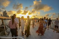 Cartagena Sunset Party Catamaran Open Bar and DJ 3