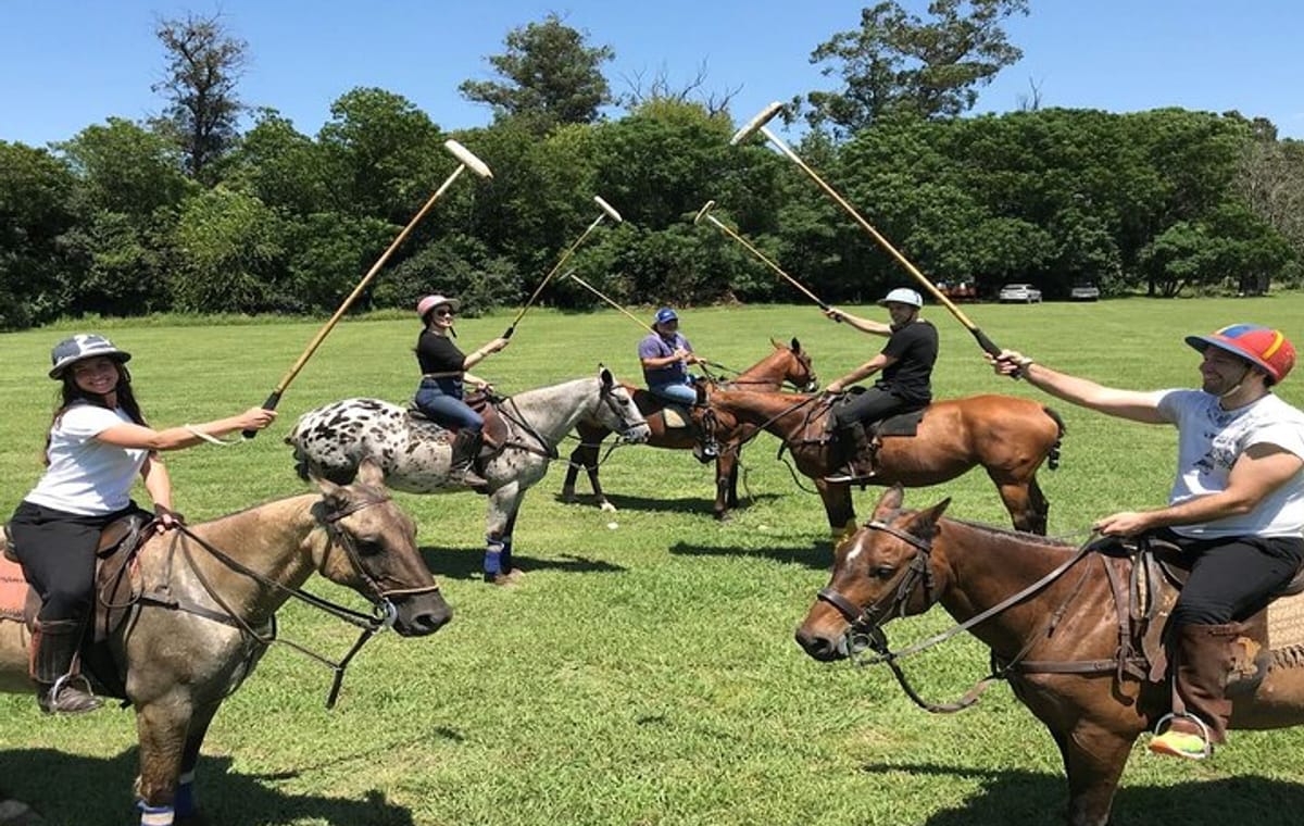 Polo Lesson Experience at Villa Maria with Argentinean Barbecue