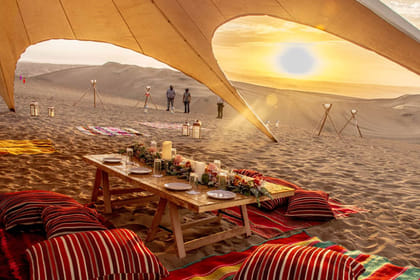 Ica-06 : Desert Glamping – Luxurious Night Under the Stars