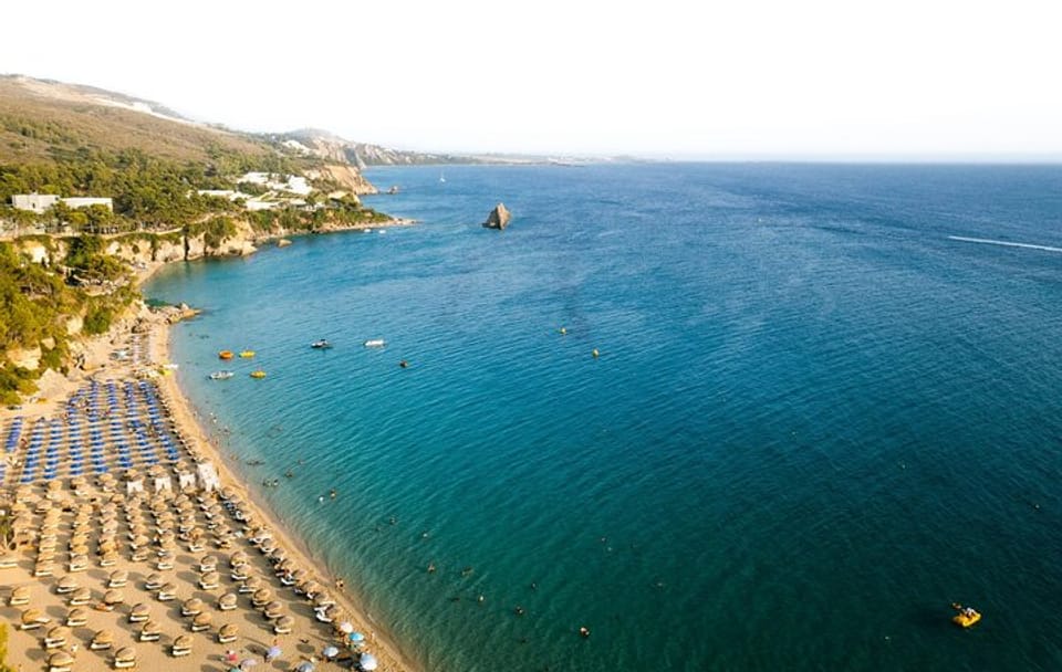 Beach Escape to Makris Gialos from Argostolion Port