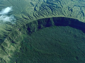 Over view Crater rim