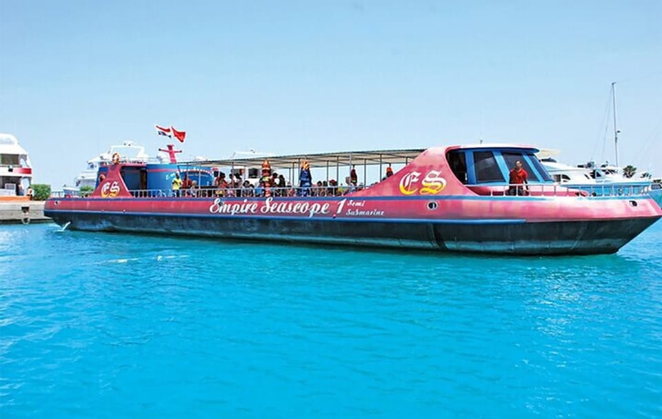 Semi-Submarine and Snorkeling Tour in Hurghada, Egypt