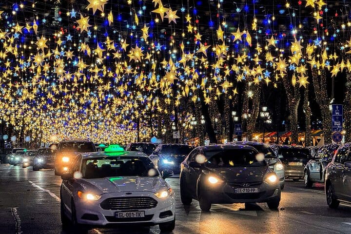New Year Rusraveli avanue