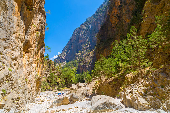 Samaria Gorge, Creta, Grecia