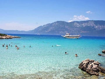 Marmaris Boat Tour to Cleopatra Island and Gökova Bay