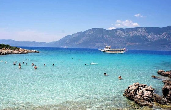 Marmaris Cleopatra Island & Gökova Bays Boat Tour with Lunch
