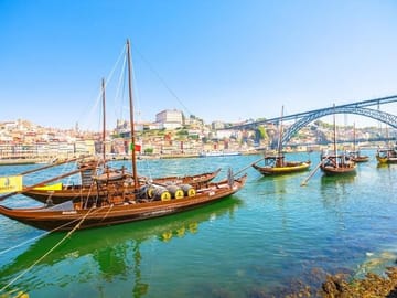 Douro River and Dom Luís I Bridge