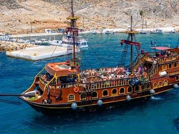 Barco De Pirata Cruise at 3 Islands in Kos