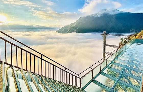 Sapa Dragon Cloud Glass Bridge and Silver Waterfall Half-Day Tour