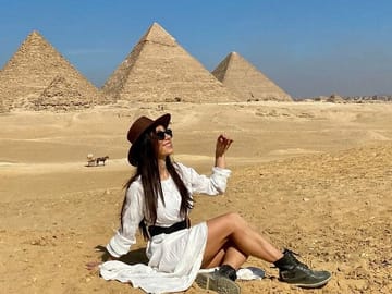 Private Guided Tour of Giza Pyramids and Sphinx with Lunch