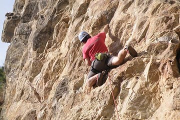 Rock Climbing Adventure in Nagarjun, Nepal