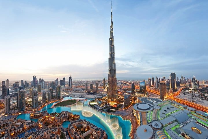 dubai layover tours with Burj Khalifa