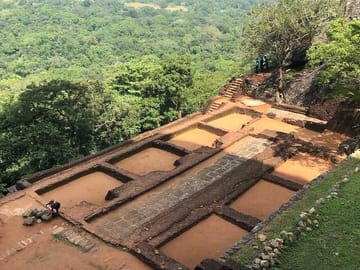 Sigiriya Rock Fortress and Cave Temples Private Day Trip