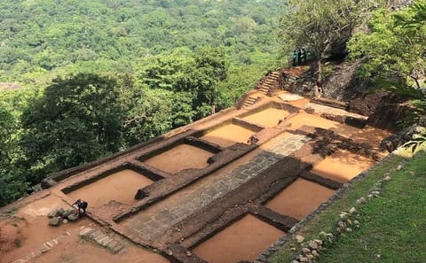 Sigiriya Rock Fortress and Cave Temples Private Day Trip