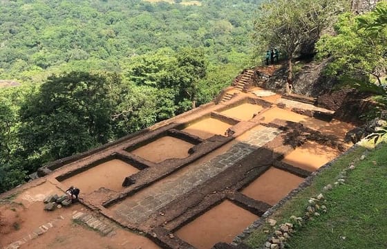 Sigiriya Rock Fortress and Cave Temples Private Day Trip