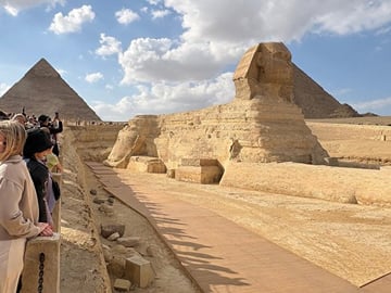 Private Giza Pyramids Sphinx Grand Egyptian Museum Khan El Khalil