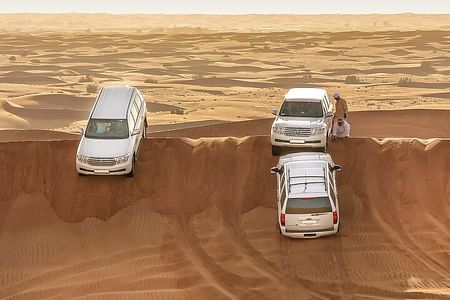 Evening Desert Safari with Dune Bashing and Dinner in Desert