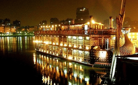 Nile Dinner Cruise with Belly Dancing and Folklore Show in Cairo