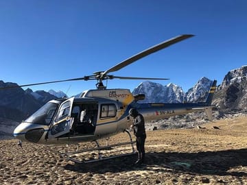 Breakfast in Kathmandu & Lunch in Everest