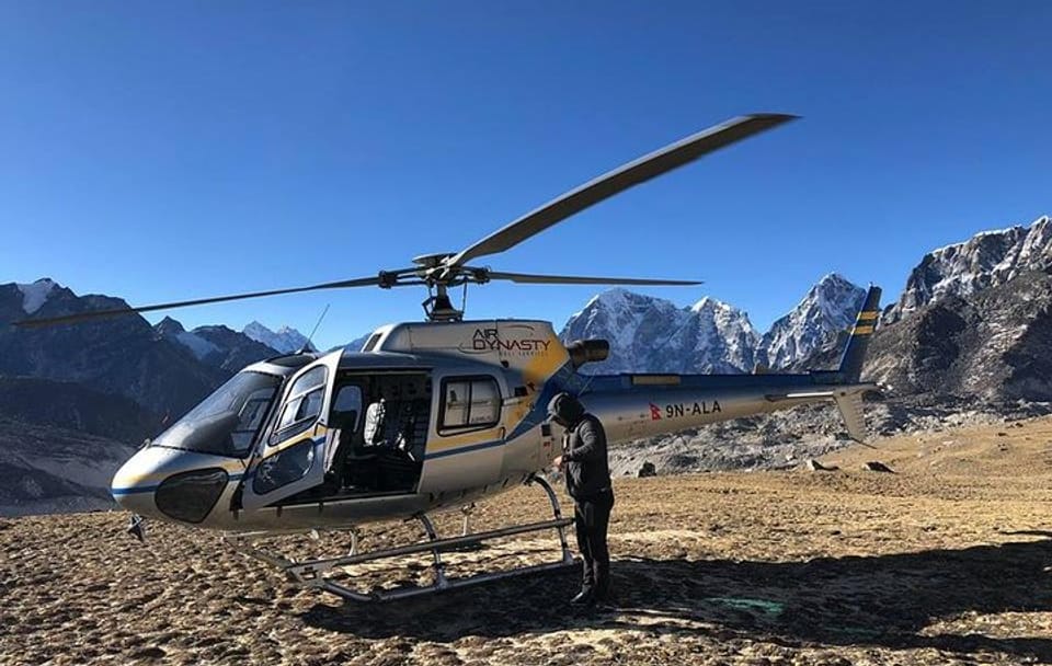 Helicopter Tour from Kathmandu to Everest and Sagarmatha National Park
