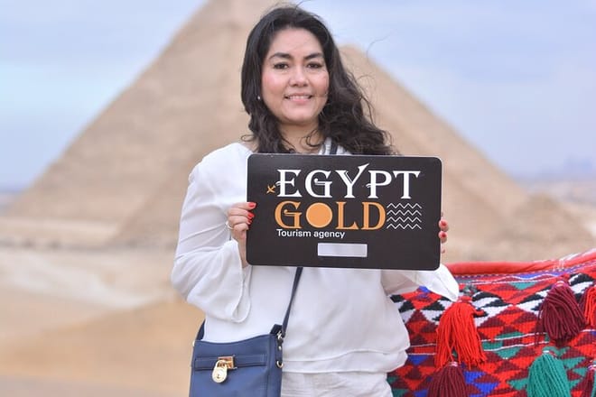 Private Day tour Pyramids Sphinx valley temple Saqqara Dahshur