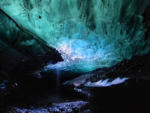 Private Blue Ice Cave Exploration Small Group Tour, photo 18