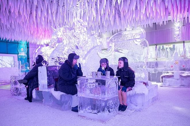 Entrada al Dubai Chillout Ice Lounge