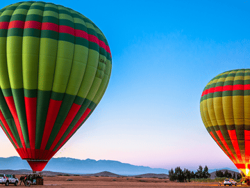 Sunrise Hot Air Balloon Ride in Marrakech with Breakfast