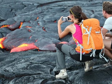 From Big Island-Volcanoes & Waterfall Excursion in a Small Group