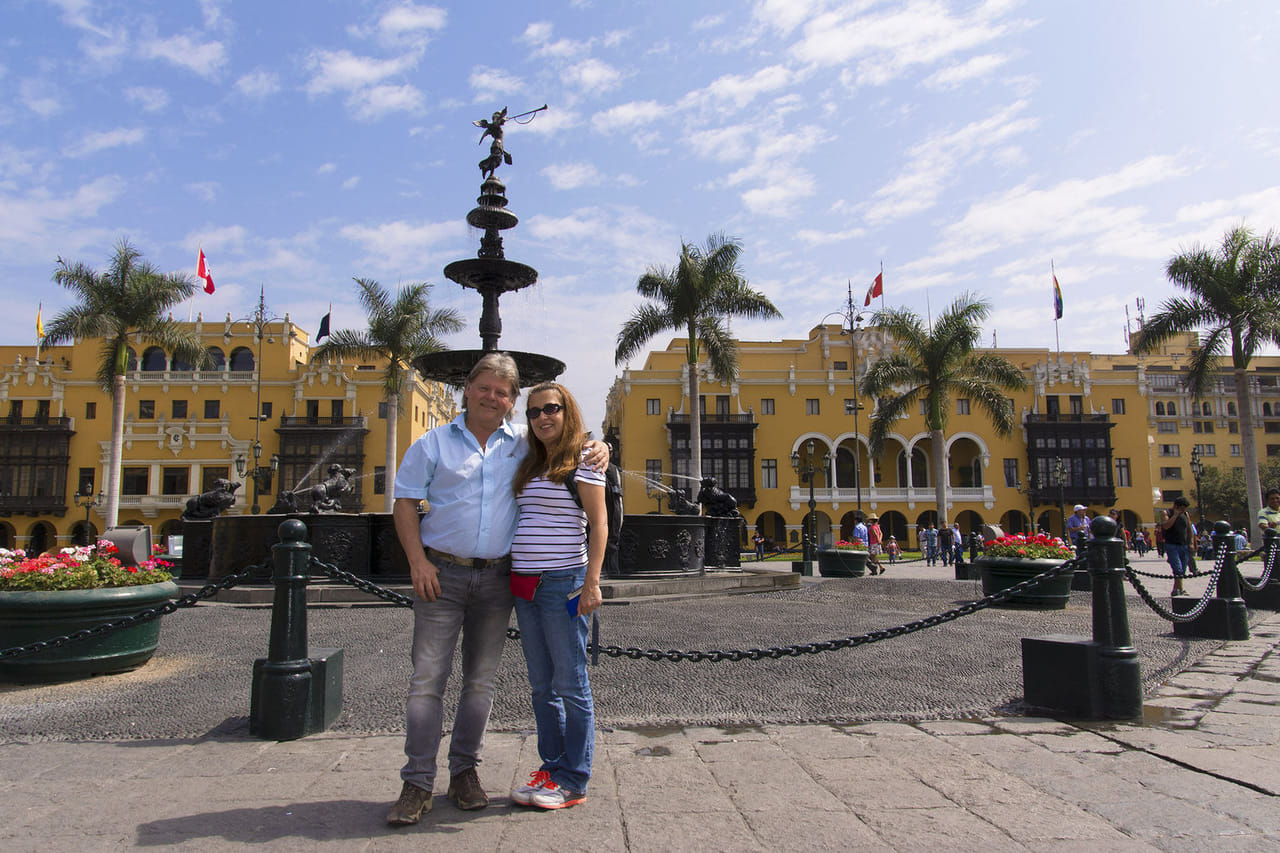 <p>Plaza Mayor de Lima, Municipal Palace</p>