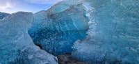Blue Ice Cave Exploration 5