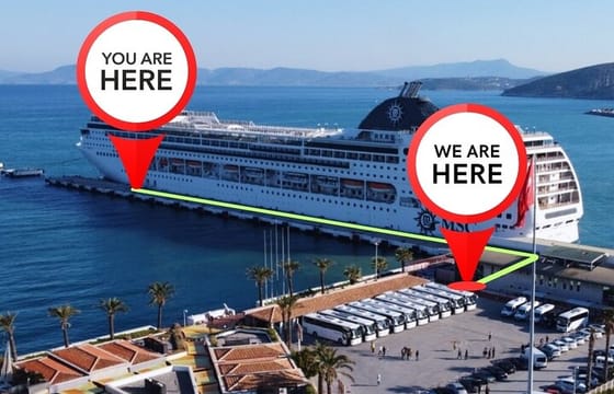 FOR CRUISERS: PRIVATE EPHESUS TOUR INCLUDES ENTRY FEES & Lunch