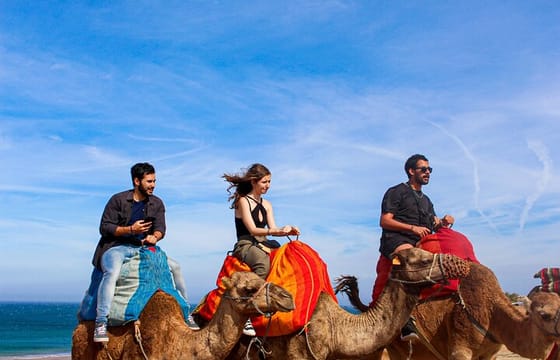 From Tangier: Cap Spartel and Hercules Cave with Camel Ride