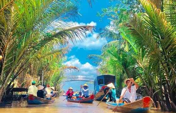 Day Tour My Tho – Ben Tre On Boat Explore Coconut Island