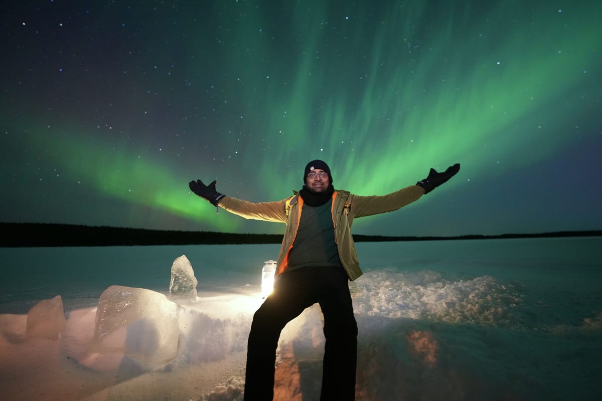 Private Aurora Spa with dinner