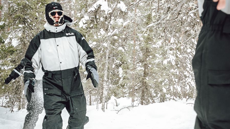 Snowshoeing tour, forest, Pure Lapland, Rovaniemi Lapland