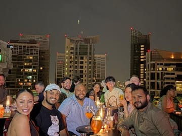 Bangkok Nightlife Tour with Rooftop Lounge and Club Crawl