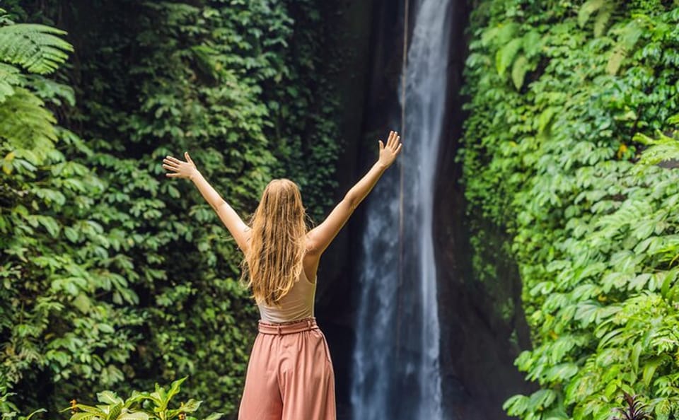 Explore Hidden Waterfall and UNESCO Rice Terraces in Bali