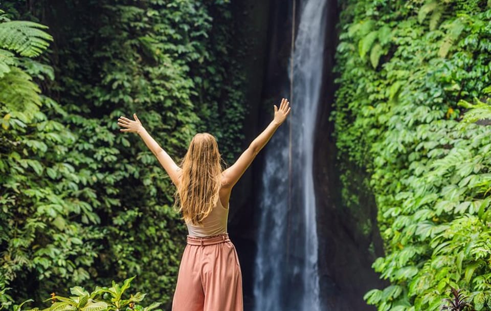Explore Hidden Waterfall and UNESCO Rice Terraces in Bali