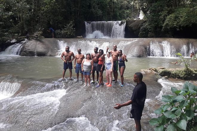 Fun on the YS Falls