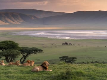From Arusha: Ngorongoro Crater Day Tour