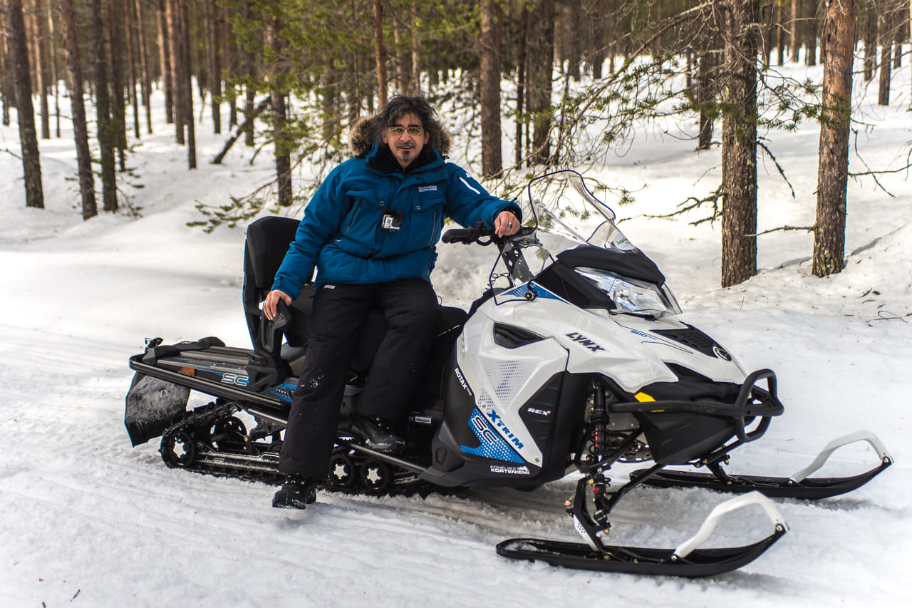 Snowmobile Safari in the Arctic Nature - Rovaniemi 8